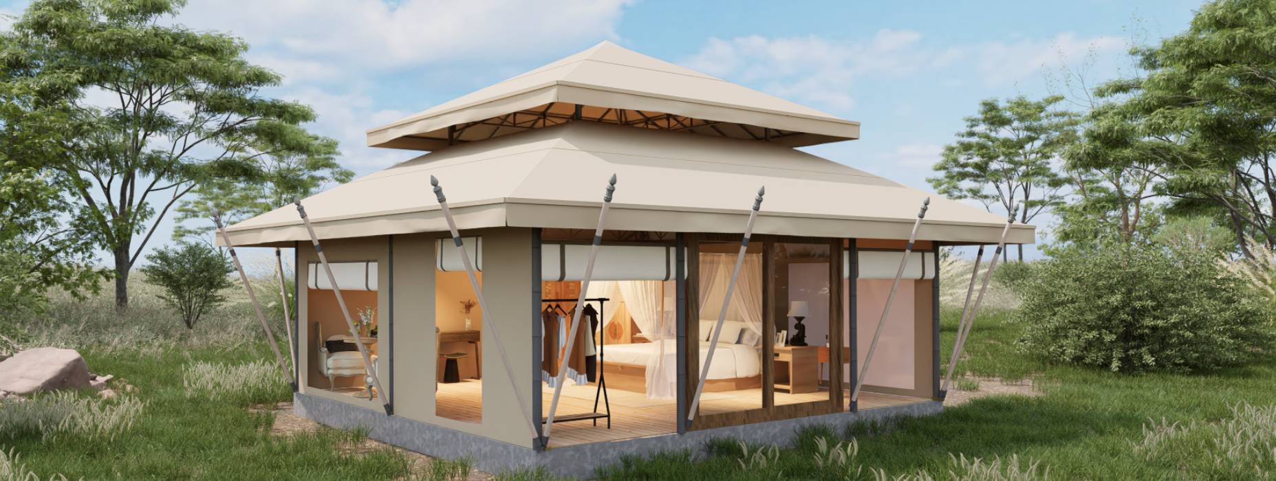 礼县户外野奢帐篷